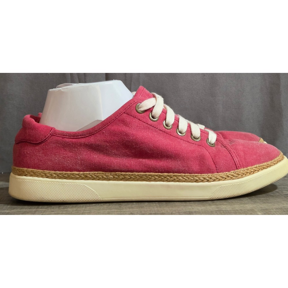 Vionic Hattie Lace Up Shoes Womens Size 8.5 Red